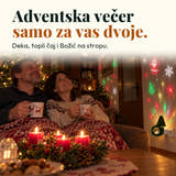 Ilustrativna fotografija: Adventska večer samo za vas dvoje.